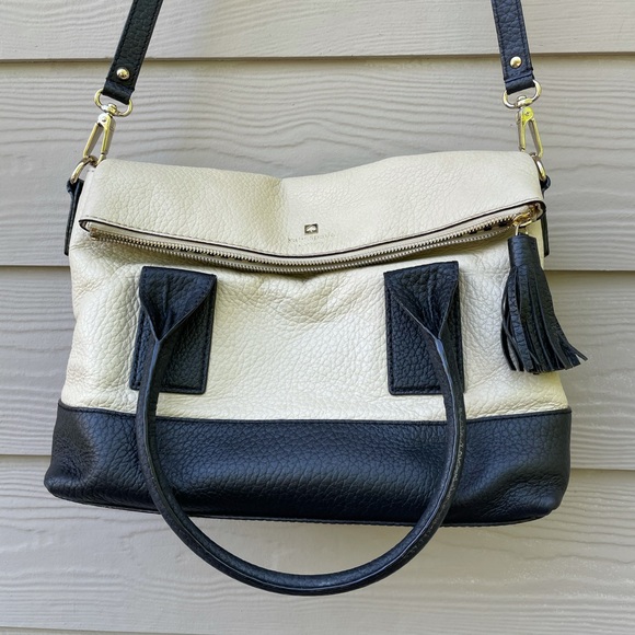 Kate Spade Black and Cream Purse - Picture 1 of 15